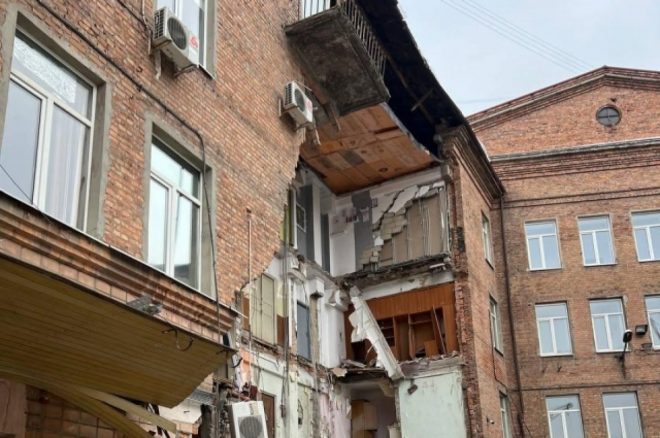 Обвал дома в Харькове: полиция открыла уголовное производство