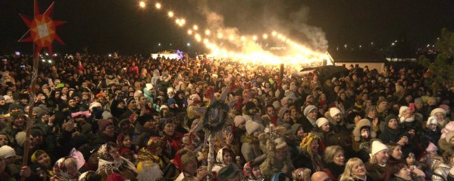 В Украине установлен рекорд по самому массовому исполнению колядки (ФОТО, ВИДЕО)