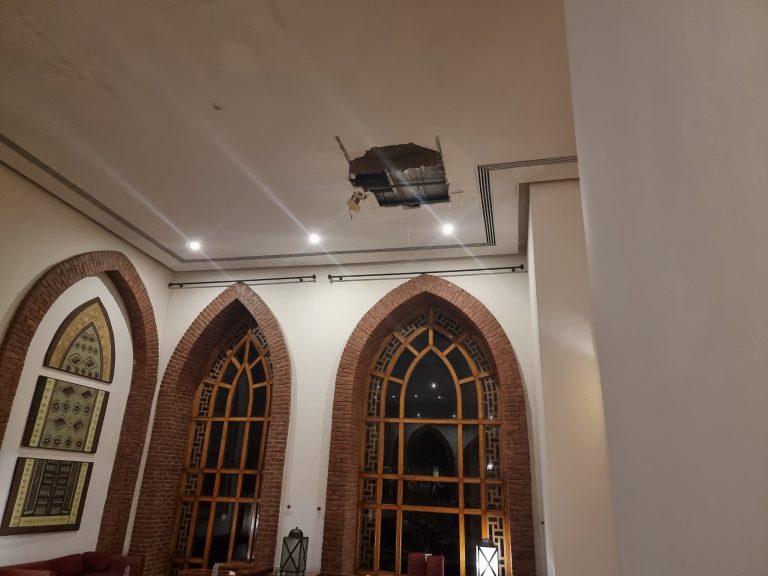 В египетском отеле с украинцами из-за ливня обвалился потолок (ВИДЕО)