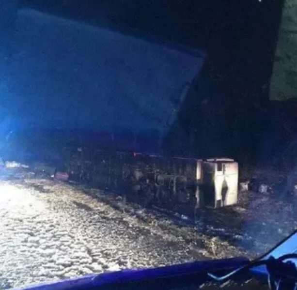 ДТП на трассе Киев-Чоп: унесло в кювет автобус с пассажирами, 39 пострадавших (ФОТО, ВИДЕО)