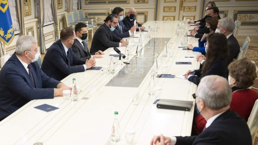 Президент Украины обсудил с делегацией Конгресса США экономические и политические вопросы