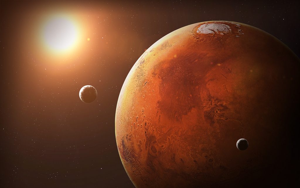 Ученые обнаружили под поверхностью Марса скрытое радиоактивное море магмы