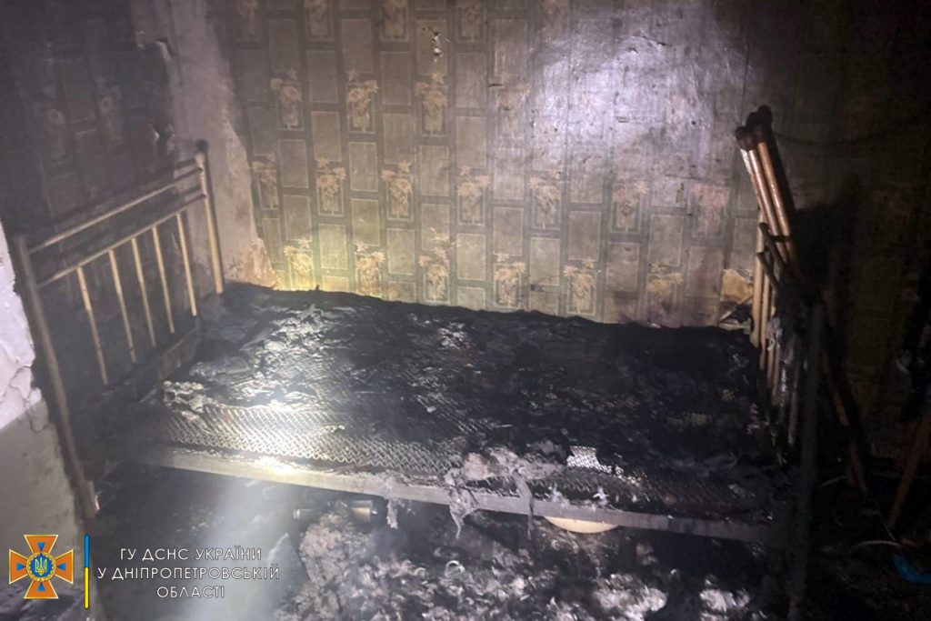 В селе на Днепропетровщине в горящем доме погиб его хозяин (ФОТО)