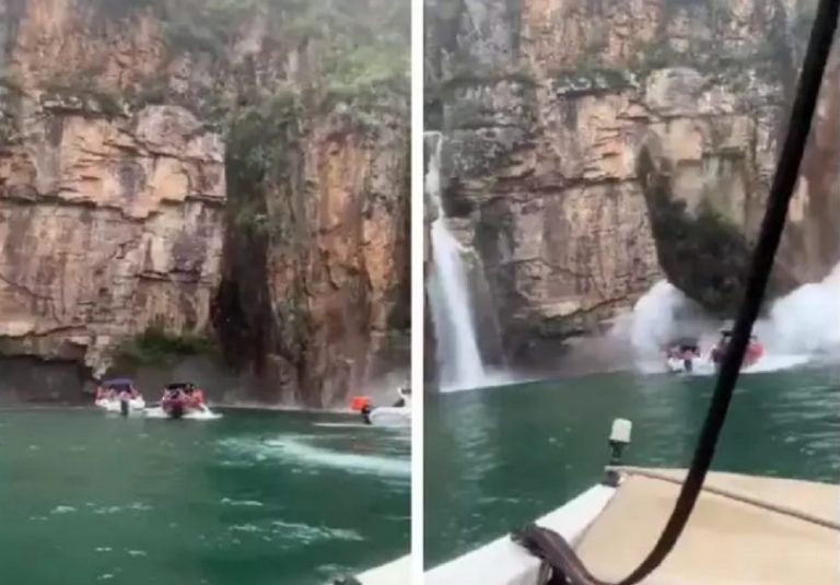 В Бразилии на туристов в лодке обрушилась скала: 7 погибших, 32 пострадавших (ФОТО, ВИДЕО)