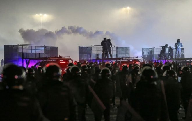 Бунт в Казахстане: задержаны почти 6 тысяч протестующих
