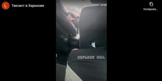 В Харькове таксист за рулем пил шампанское (ВИДЕО)