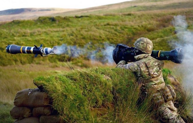 Великобритания отправила Украине 2000 единиц противотанкового оружия