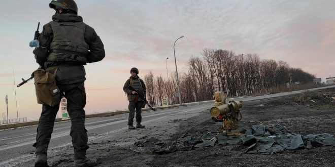 Военная техника ВСУ входит в Киев