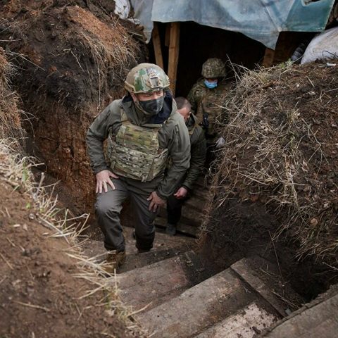 Зеленский назвал провокацией обстрелы на Донбассе