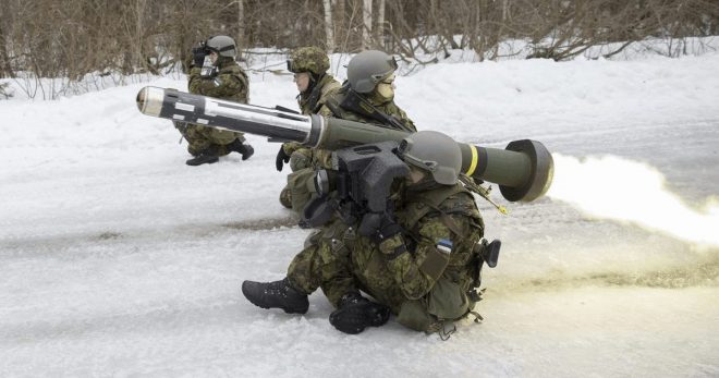 Эстония передала Украине ракеты к противотанковым ракетным комплексам Javelin