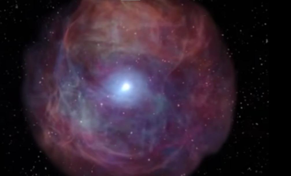 Учёные зафиксировали гибель звезды-гиганта (ВИДЕО)