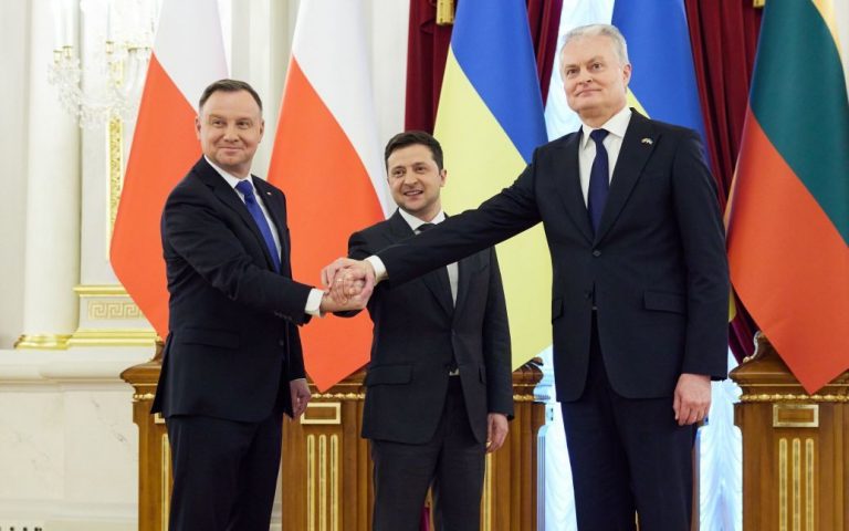 Президенты Польши, Литвы и Украины сделали заявление