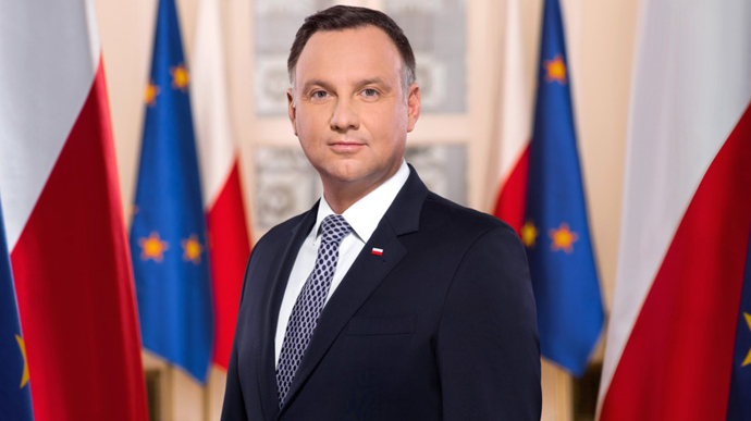 Президент Польши назвал обстрелы Киева актом террора