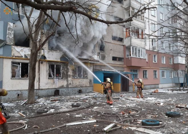 Взрыв в Кропивницком: у двух сестричек в пожаре погиб отец (ВИДЕО)