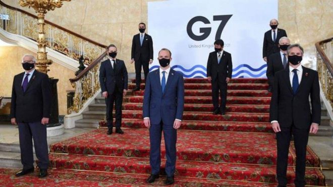 G7 предостерегли РФ от вторжения в Украину