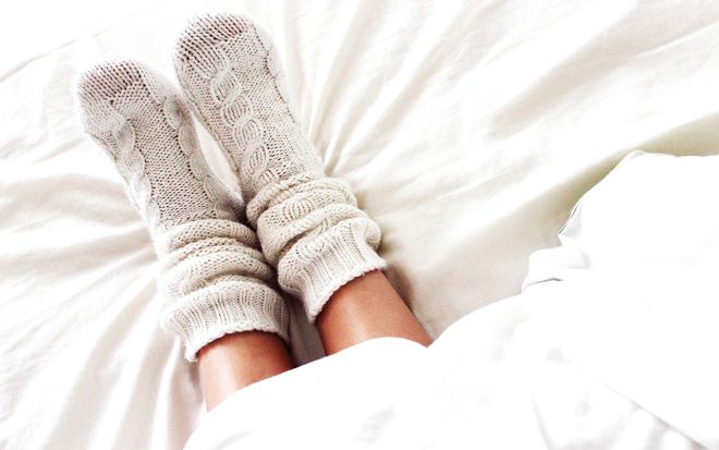 Сон в носках может навредить здоровью 