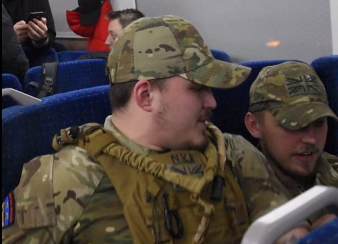 В Украину прибывают первые добровольцы из Британии воевать против армии РФ (ВИДЕО)