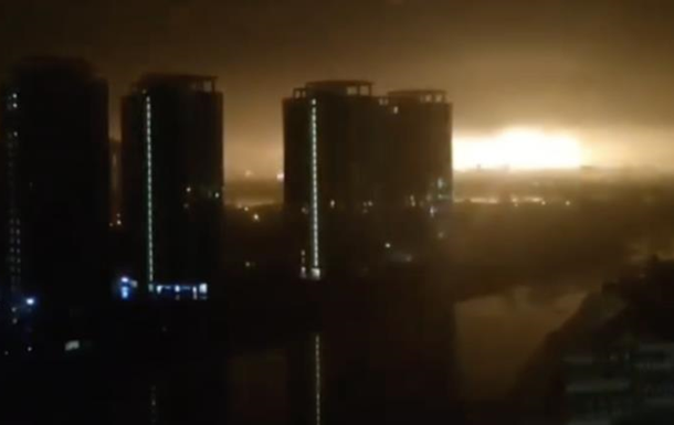 Ракетный обстрел: ночью в Киеве звучала сирена и работала ПВО (ВИДЕО)