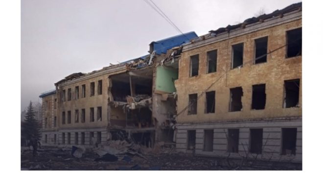 Глава Сумкой ОГА показал последствия атаки на военные объекты (ФОТО)