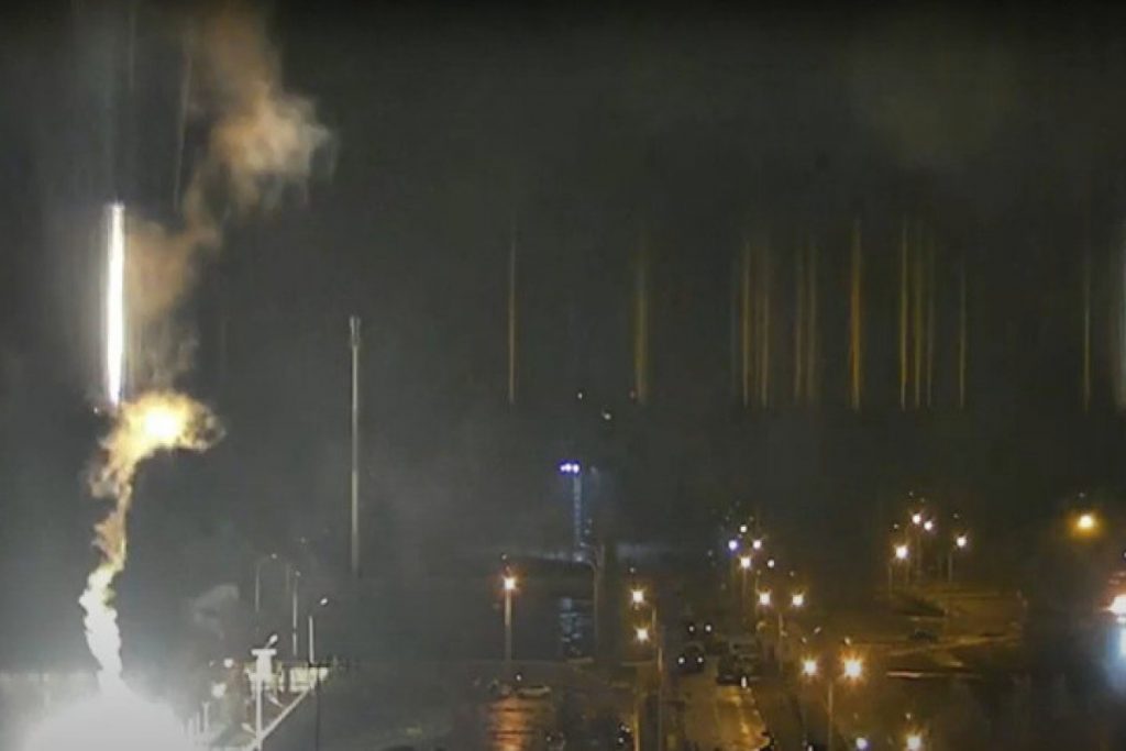 Пожар на Запорожской АЭС ликвидирован