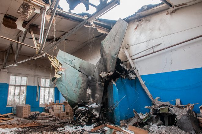 В Сумской области в результате авиаудара уничтожено два жилых дома (ВИДЕО)