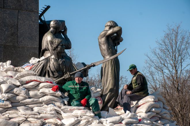Харьков: месяц войны