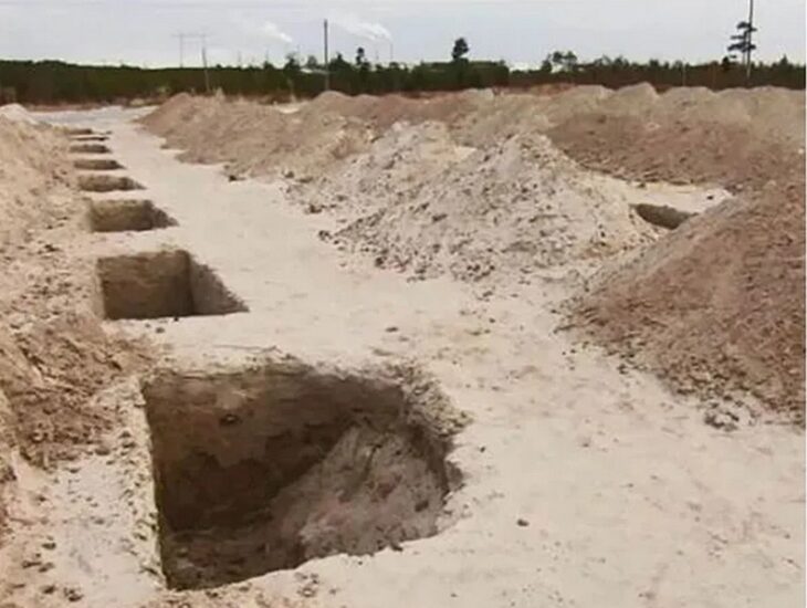 В России копают тысячи могил для «их там нет»: в сети показали городское кладбище (ВИДЕО)