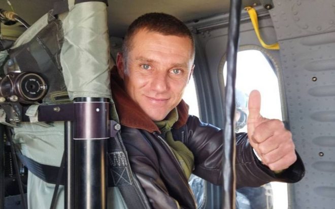 В бою за Киев погиб лётчик Александр Марыняк