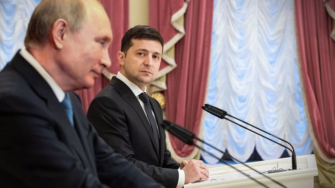 В Совфеде РФ назвали условие встречи Путина и Зеленского
