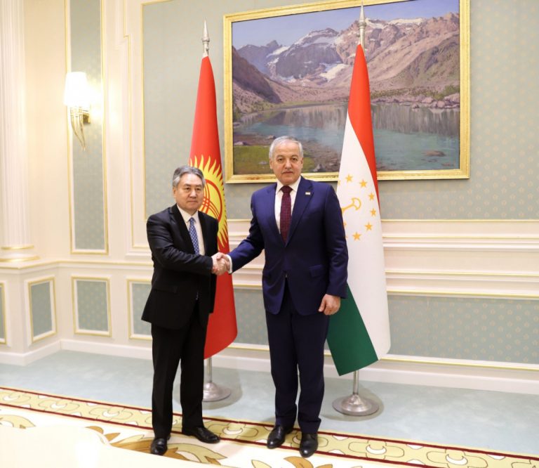 Главы МИД Таджикистана и Кыргызстана обсудили делимитацию и демаркацию границы