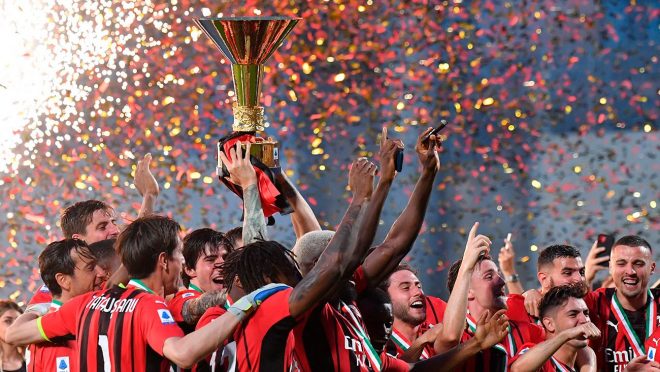 “Милан” в 19-й раз завоевал титул чемпиона Италии по футболу
