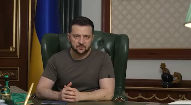 Зеленский посвятил свое вечернее видеообращение четырем городам Украины