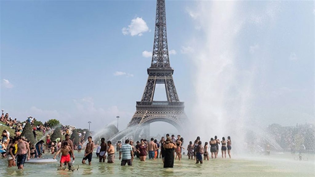 Францию накрыла рекордная жара