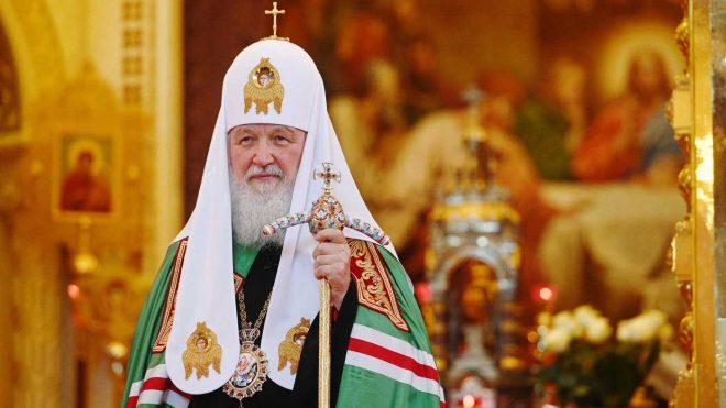 Патриарх Кирилл включен в санкционный список Британии