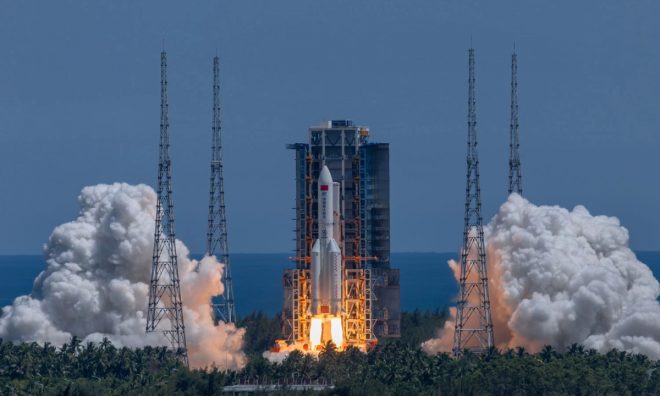 Китай успешно запустил второй модуль космической станции &#8211; Reuters