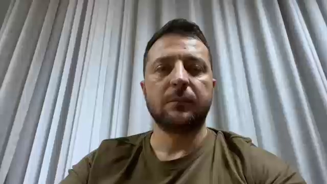 Вечернее видеообращение Владимира Зеленского
