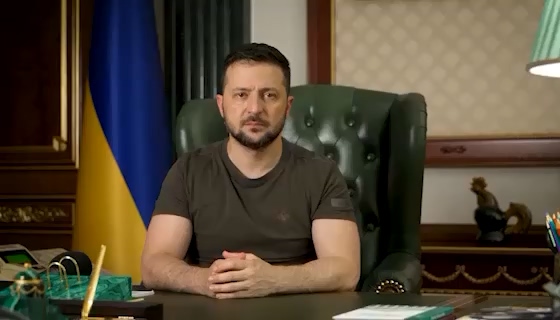 Вечернее видеообращение Владимира Зеленского