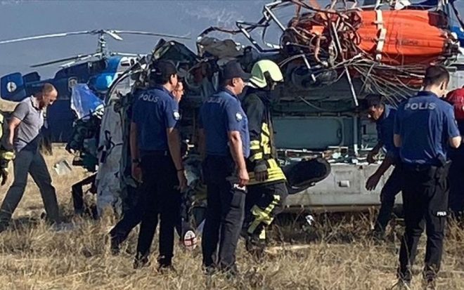 В Турции разбился пожарный вертолет с россиянами: 2 погибших (ФОТО, ВИДЕО)