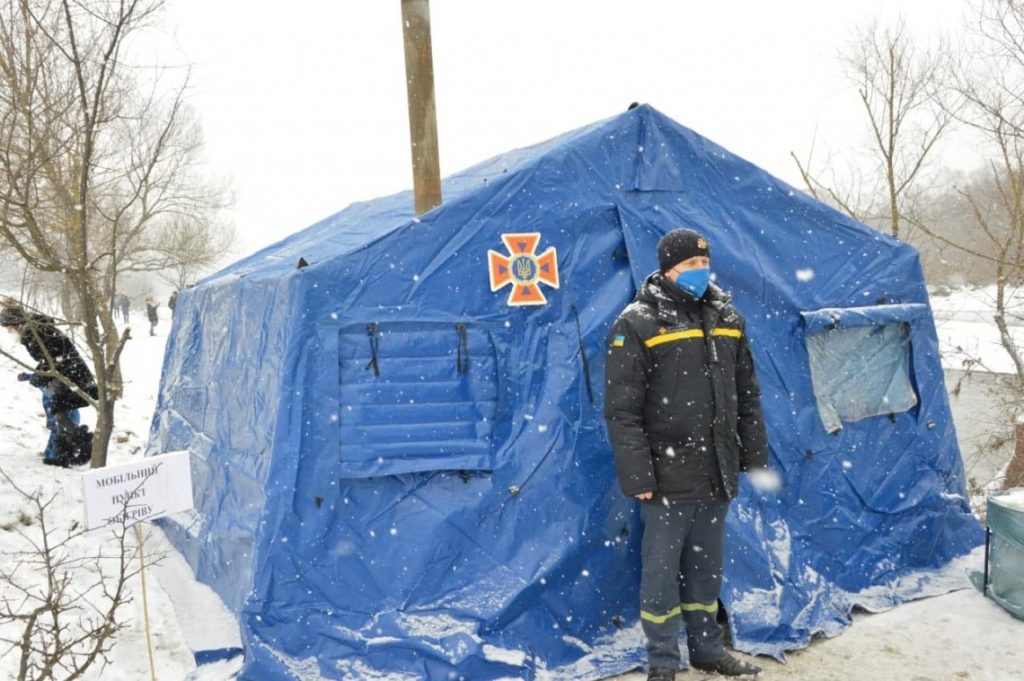 В Тернопольской области развернут более 200 пунктов обогрева