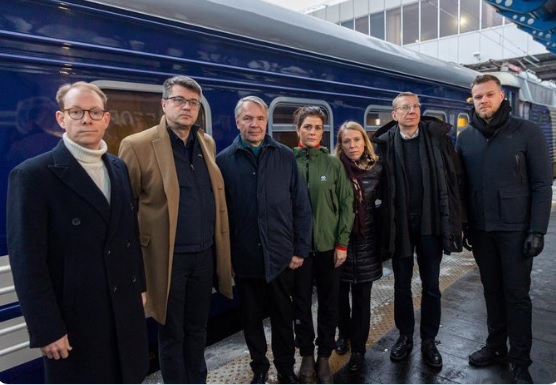 В Киев прибыли министры иностранных дел Литвы, Латвии, Эстонии, Финляндии, Норвегии, Нормандии, Исландии, Швеции