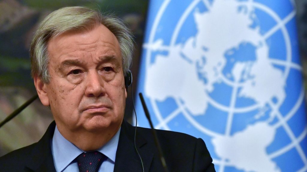 Генсек ООН Гутерриш: атака на Днепр это нарушение законов войны
