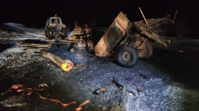 В Ровенской области на мине подорвались &#8220;черные&#8221; лесорубы