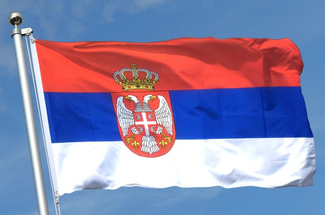 Протестующие в Сербии начали блокаду движения транспорта в Белграде