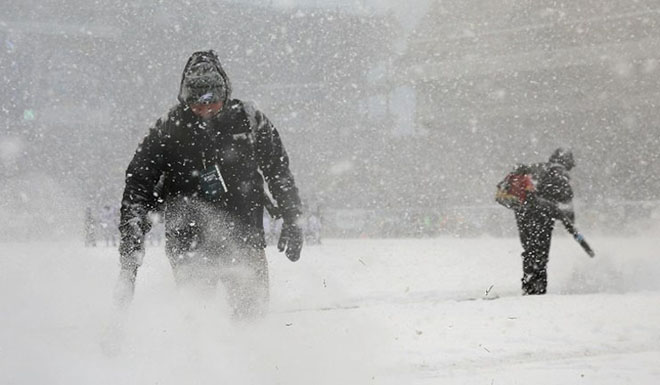 Метель и мороз до -40 градусов: 72% американцев ощутили на себе влияние снежной бури