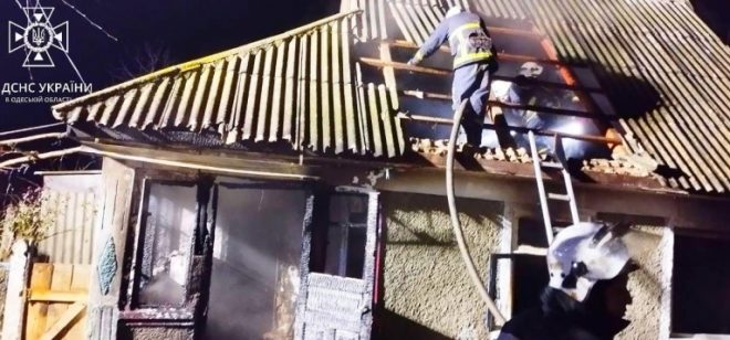 Во время пожара в селе в Одесской области погибли мать и трое детей