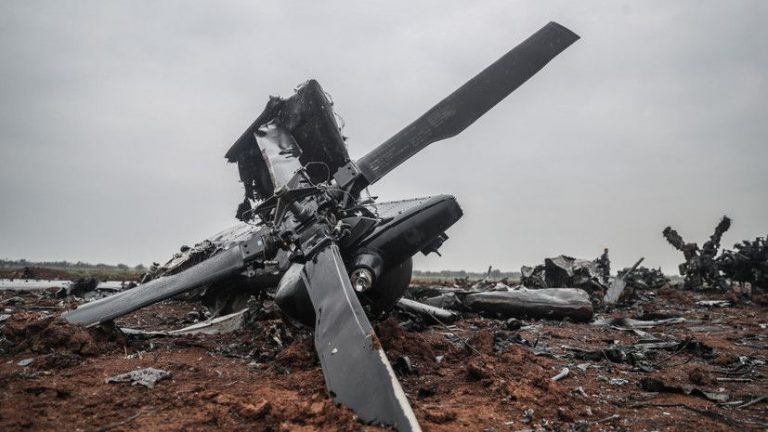 В вертолете, который упал в Броварах, летели 9 человек &#8212; брифинг Нацполиции