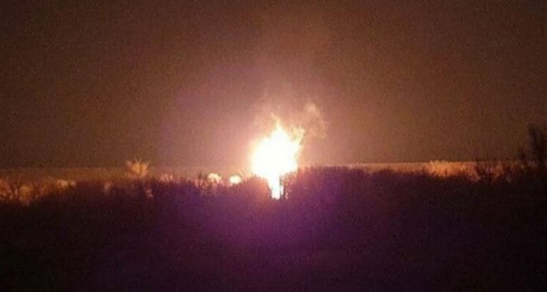 На газопроводе в Луганской области прогремел взрыв