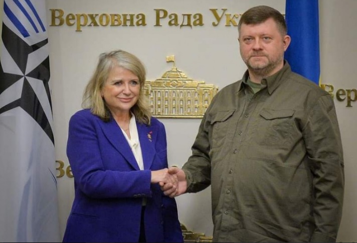 Украину посетила глава Парламентской ассамблеи НАТО