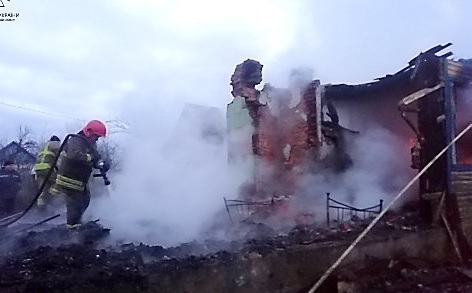 В Житомирской области в сгоревшем доме обнаружили труп мужчины