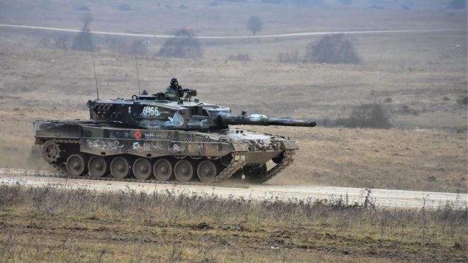 В Украину из Польши должны доставить еще 10 немецких танков Leopard 2